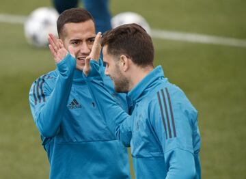 Nacho y Lucas Vázquez. 


