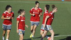 Entrenamiento de la Selecci&oacute;n Absoluta Femenina.