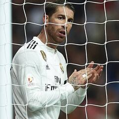 Ramos, pillado por las cámaras: "¡Vamos! Que nos meten seis"