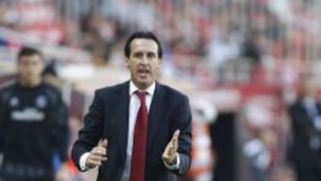 Unai Emery, entrenador del Sevilla