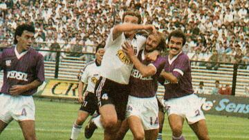 ¡Hace 28 años y contra Lasarte! El inédito hito del Colo Colo de Quinteros