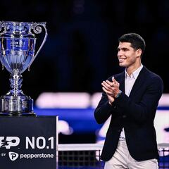 El ranking ATP celebra sus 50 años con Alcaraz a la cabeza