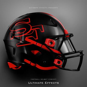 Los 32 cascos de la NFL al estilo de la nueva liga: AAF