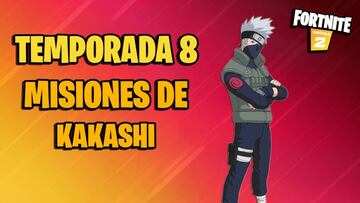 Misiones de Kakashi en Fortnite Temporada 8; c&oacute;mo completarlas y sus recompensas