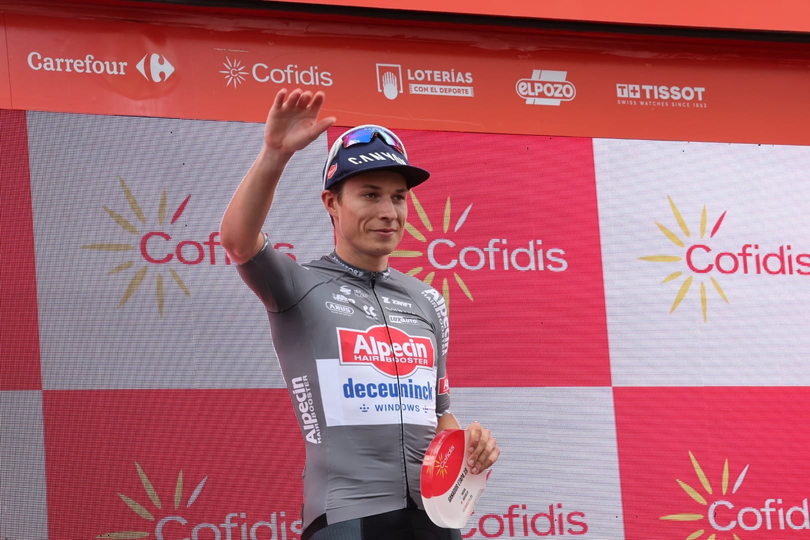 Philipsen: “Tengo ganas de que acabe la Vuelta”