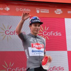 Philipsen: “Contento, y con ganas de acabar La Vuelta”