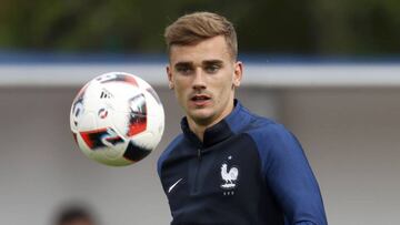 Griezmann, con Francia.