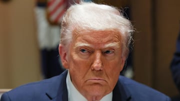 Trump se queja de un retrato que fue colocado en el Capitolio Estatal de Colorado y asegura que fue “distorsionada a propósito”.