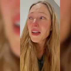 Vanessa Huppenkothen se graba llorando tras la eliminación de México en Qatar 2022