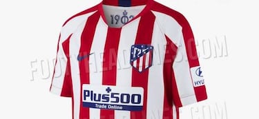 Filtran la camiseta de la primera equipación del Atlético 19/20
