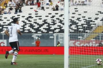 Colo Colo derrotó 2-1 a O'Higgins en el estadio Monumental. 