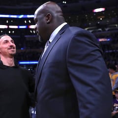 Zlatan pasa lista en el juego de los Lakers