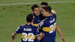 El 'Toto' es jerarquía: Salvio abrió el partido para Boca contra Libertad