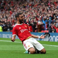 Fernandes reaches 50 Premier League goal involvements for Man Utd