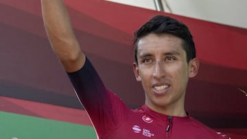 Egan Bernal, ciclista colombiano del Ineos.