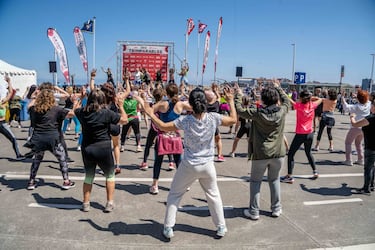 Trimparables se estrena en Gij車n con una gran fiesta del deporte