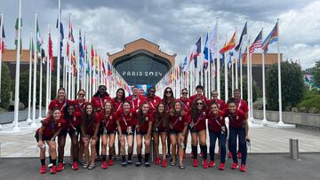Las Guerreras, este miércoles en la Villa.