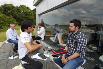 Carlos Sainz, en la entrevista con Jesús Balseiro, de AS.