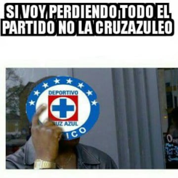 Los Memes acaban con Cruz Azul tras derrota contra América