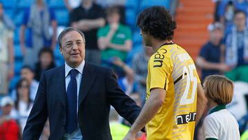 Florentino Pérez, junto a Ricardo