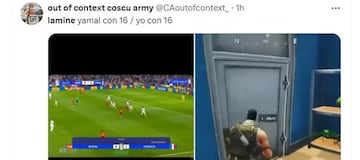 Lamine y la victoria española, protagonistas de los memes de la semifinal