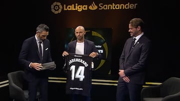 Acto de bienvenida a Javier Mascherano como nuevo embajador de LaLiga Santander
LALIGA
24/02/2021
