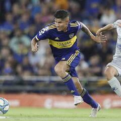 Fabra, Campuzano y Villa, figuras en triunfo de Boca ante Godoy