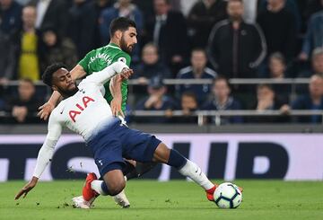 Tottenham venció al Brighton en la fecha 33 de la Premier League. El gol lo anotó Christian Eriksen en el minuto 88'. 