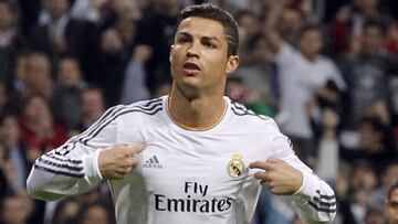 Cristiano Ronaldo celebra el gol marcado de penalti al Juventus.