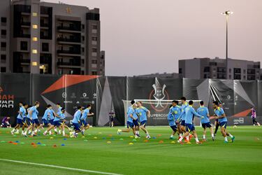 Barcelona y Real Madrid se preparan en Yeda