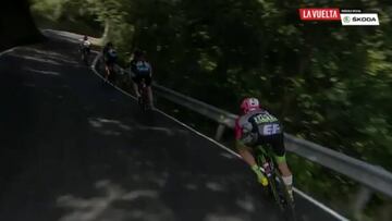 La moto no atropelló a Woods de milagro: el vídeo de la caída