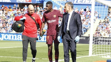 El Barça evita pagar 10M€ este año por la lesión de Dembelé