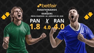 Panathinaikos vs. Rangers: horario, dónde ver, pronósticos y cuadro