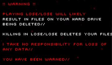 lose lose videojuego troyano malware