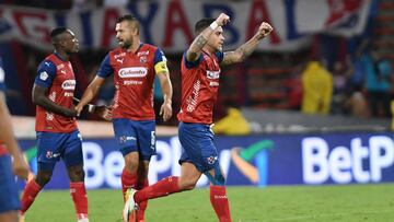 El Rojo no tendrá a Arregui en El Campín por expulsión, pero recuperó a Vladimir tras superar una fatiga.