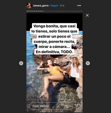 Tamara Gorro descubre el truco para ser una buena influencer