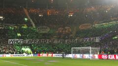 Gradas del Celtic Park. 