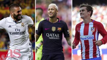 LaLiga se aprieta: Real Madrid, Barça y Atleti, en dos puntos