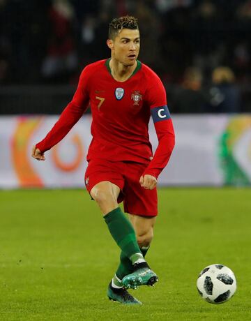 Cristiano Ronaldo amongst the national team goal scoring elite