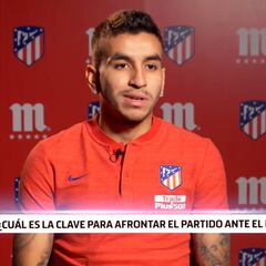 Correa: "En el centro o en banda, juego donde me necesite Simeone"