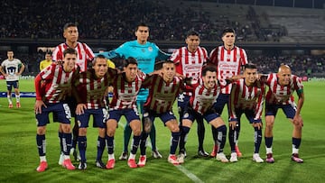 Alineación posible de Chivas para enfrentar al América en el Clásico de Concacaf Champions Cup