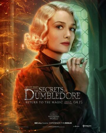 Queenie Goldstein está de vuelta en la tercera película.