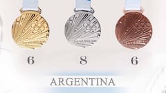 Argentina acumula 20 medallas