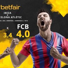 UD Ibiza vs. Barça Atlètic: horario, TV, estadísticas, cuadro y pronósticos