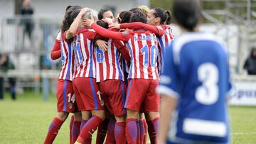 El Atlético Féminas ganó en su visita al Oiartzun.