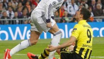 Ramos se encara con Lewandowski en la vuelta de semifinales en el Bernabéu.