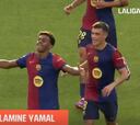 Lamine Yamal se inventa un golazo imposible con... ¡12 jugadores delante!