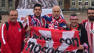 La afición del Atleti ya vive la final y empieza a tomar Lyon