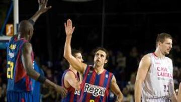 El Barça barre al Caja Laboral