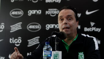 Mauricio Navarro de Bedout fue presentado este martes 30 de agosto como nuevo presidente de Atlético Nacional.